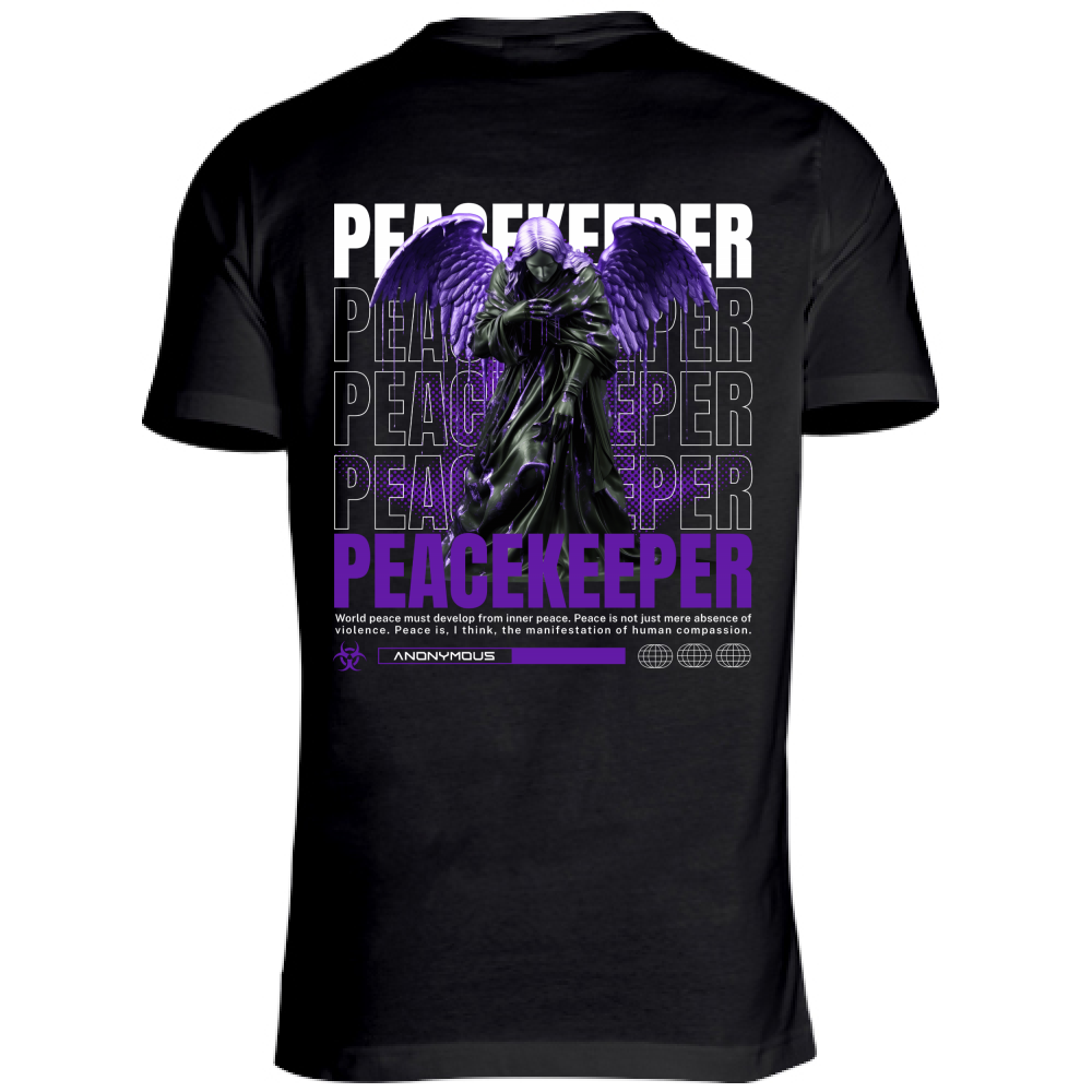 T-Shirt Unisex Anonymous Clan Angel Drop Peacekeeper