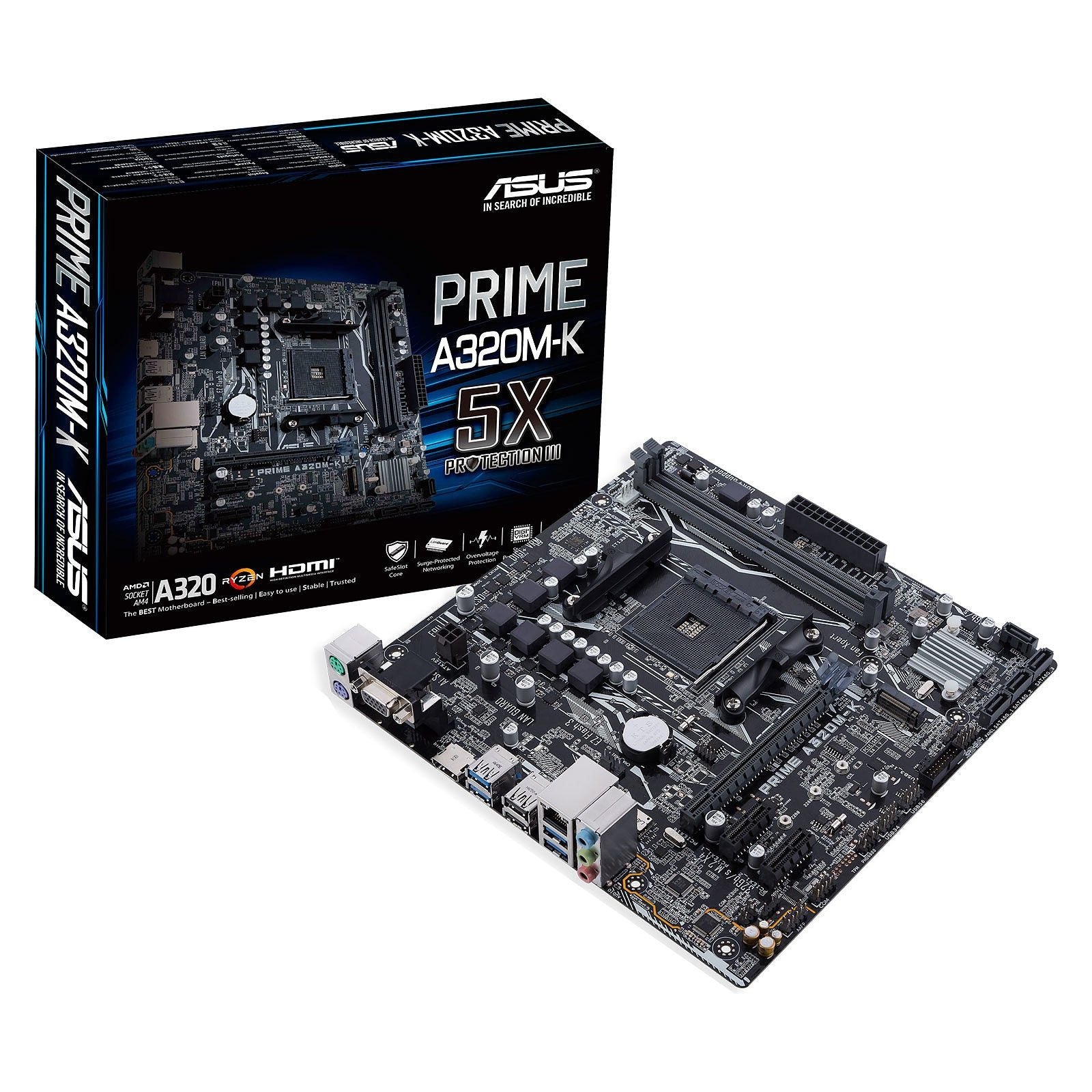 ASUS PRIME A320M-K - OVERCLOCK Computer