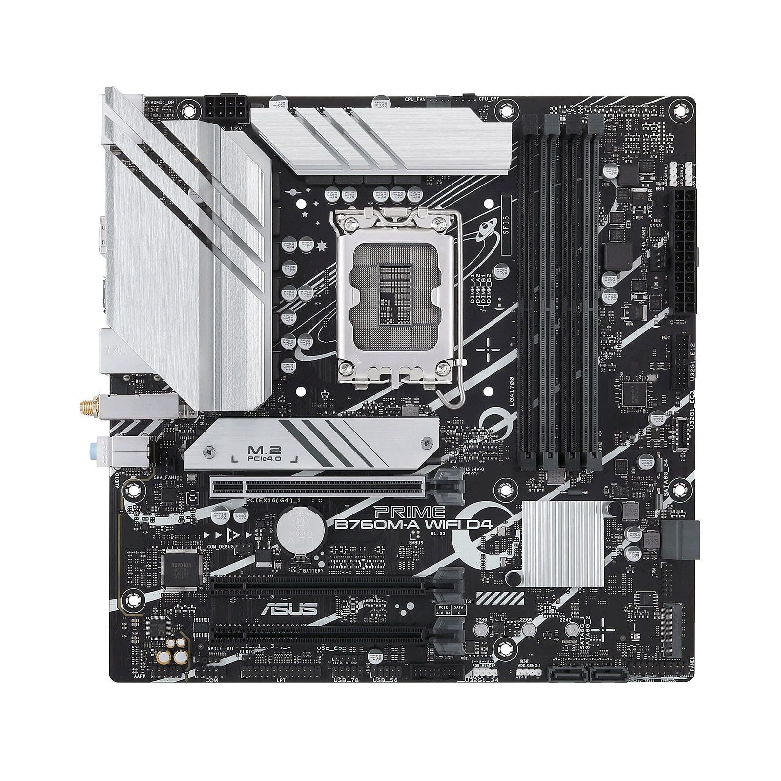 ASUS PRIME B760M-A WIFI D4 - OVERCLOCK Computer