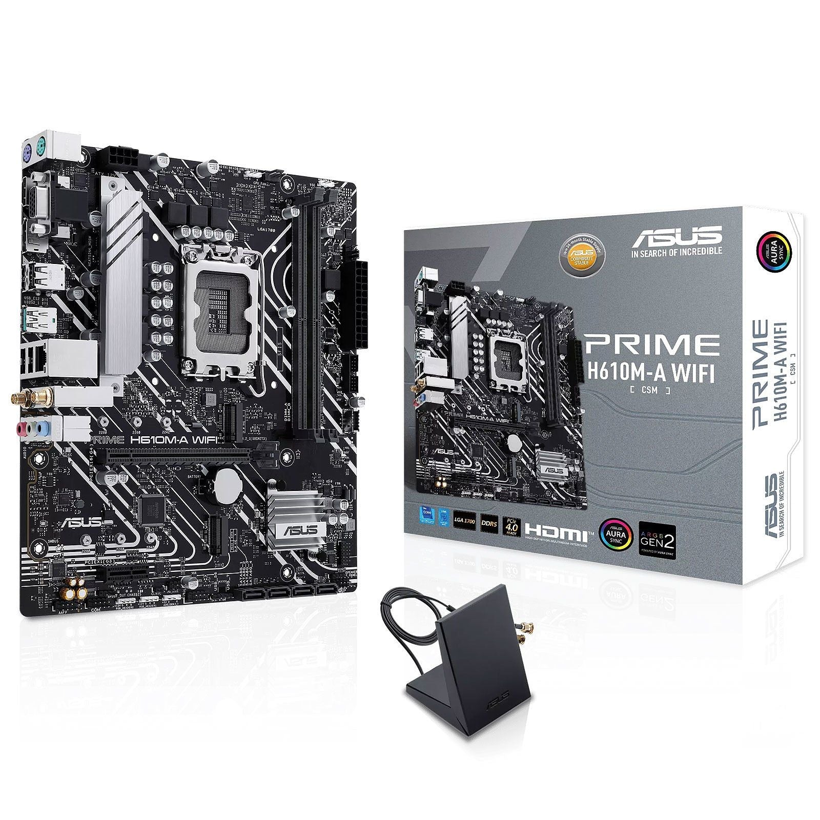 ASUS PRIME H610M-A WIFI - OVERCLOCK Computer