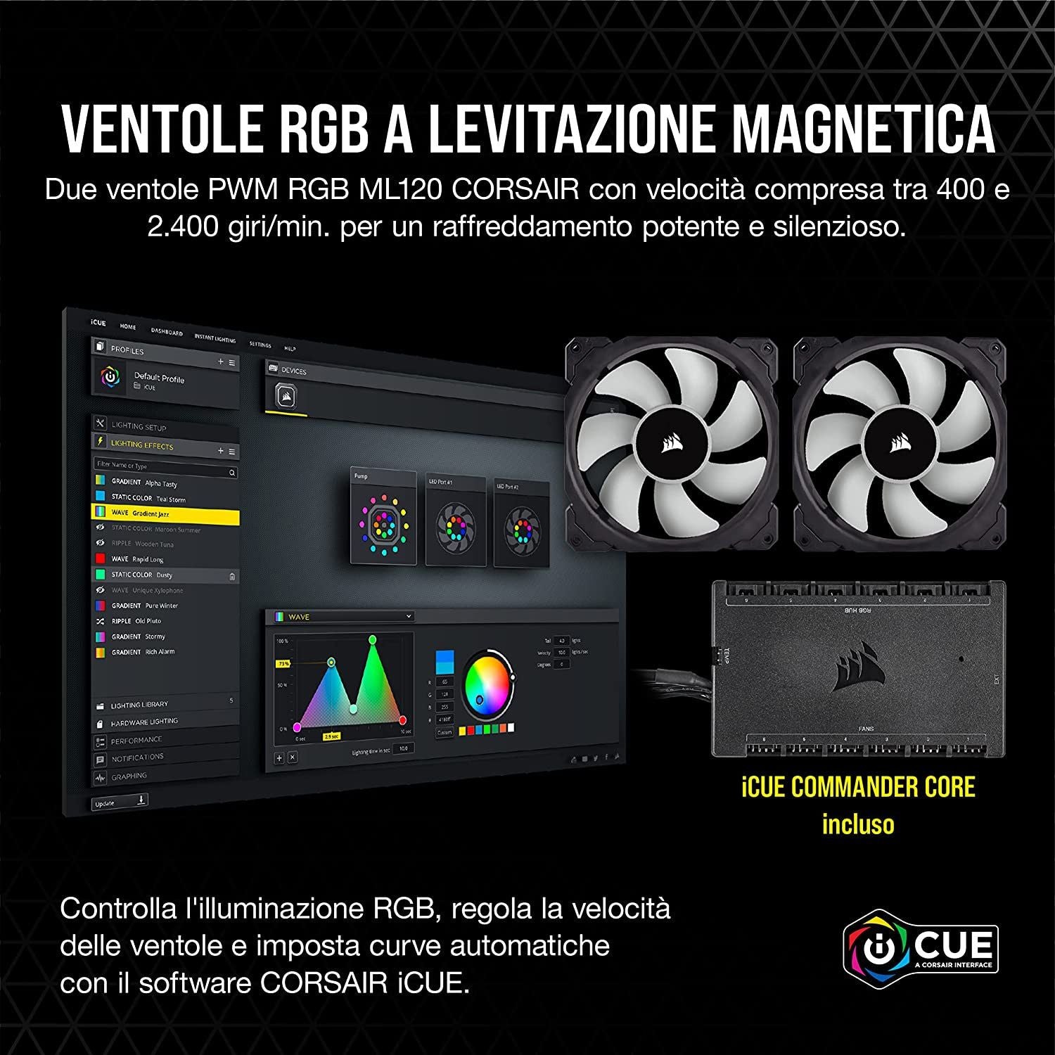 CORSAIR H100i ELITE CAPELLIX - OVERCLOCK Computer