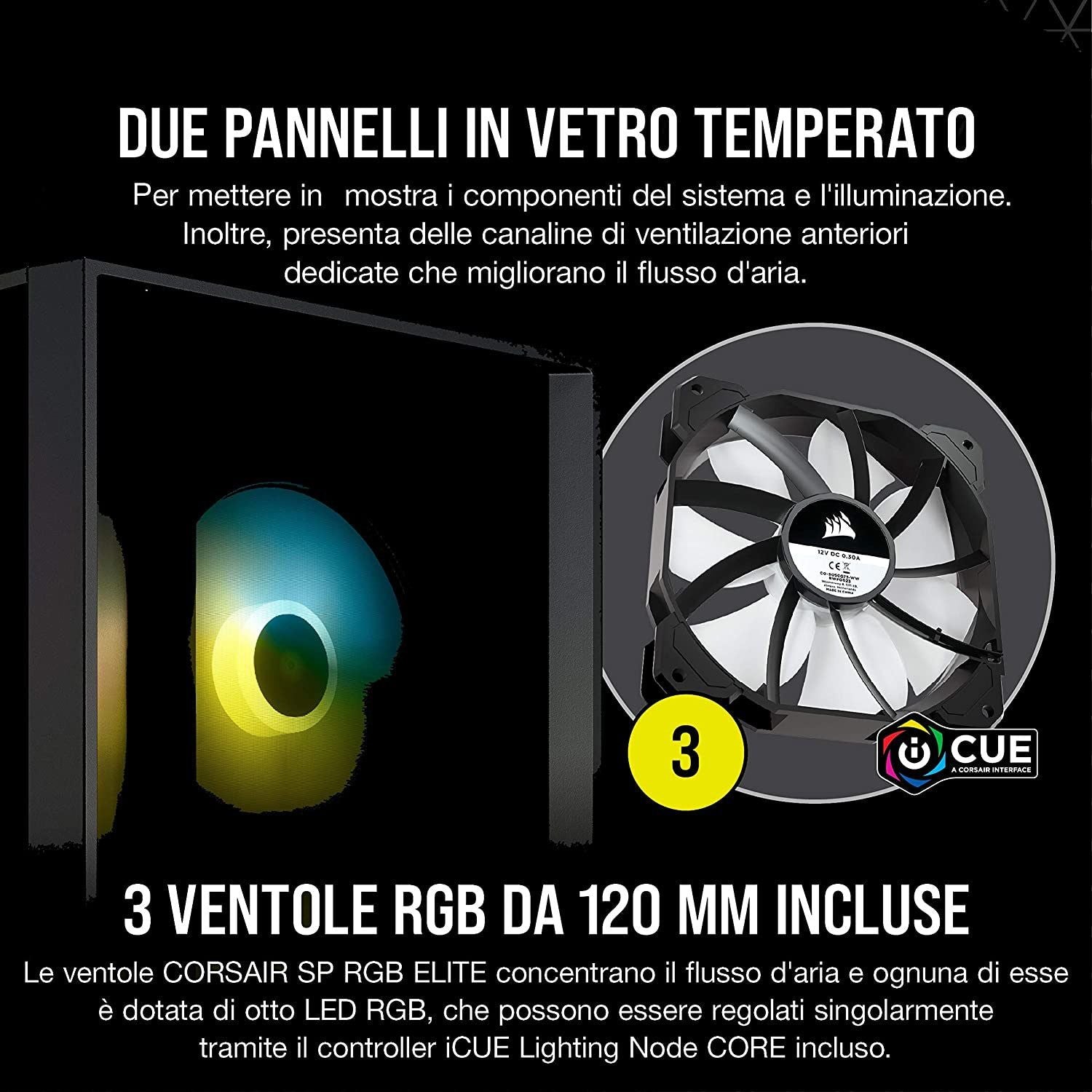 CORSAIR iCUE 4000X RGB Black - OVERCLOCK Computer