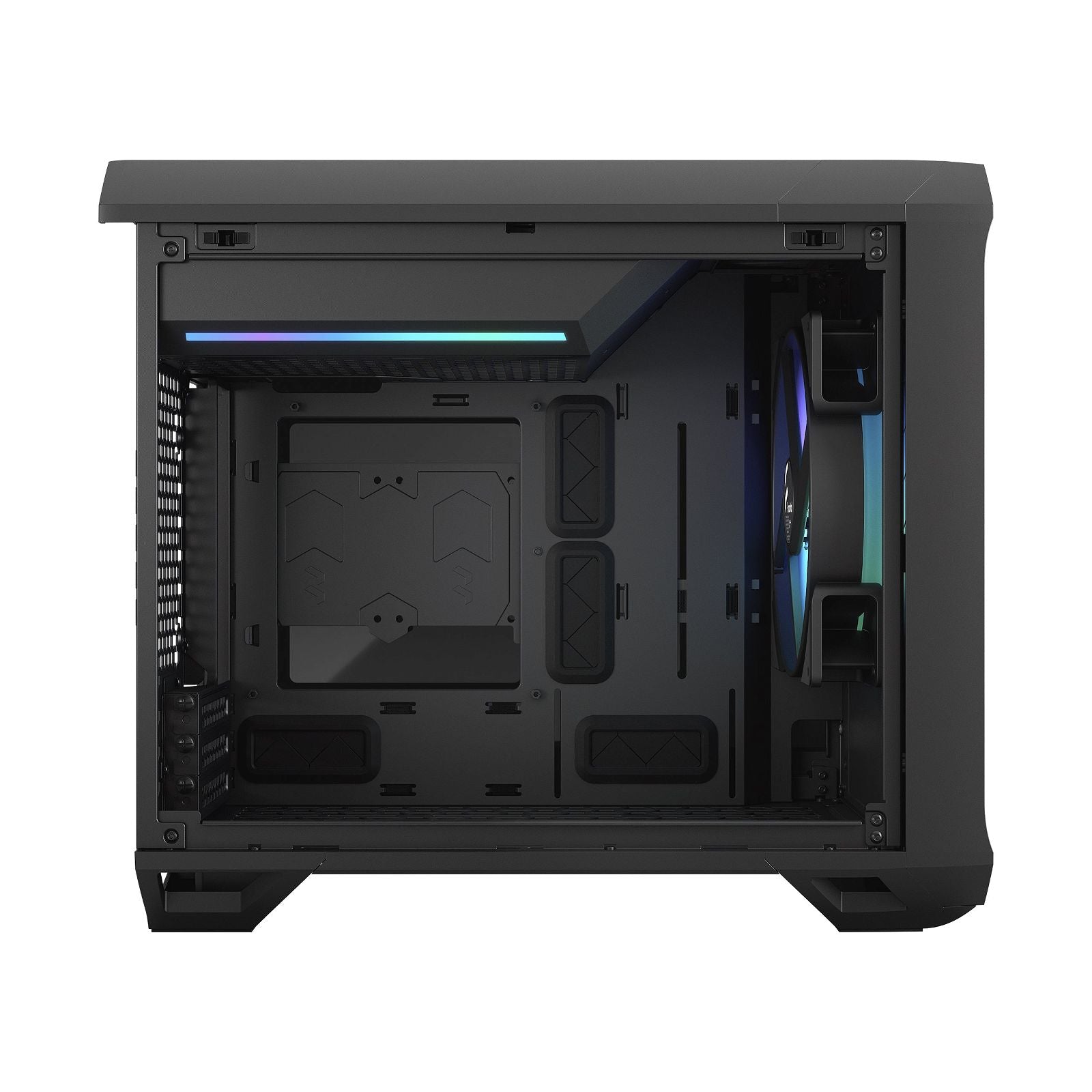 FRACTAL CASE MINI ITX TORRENT NANO RGB BLACK TG LIGHT TINT - OVERCLOCK Computer