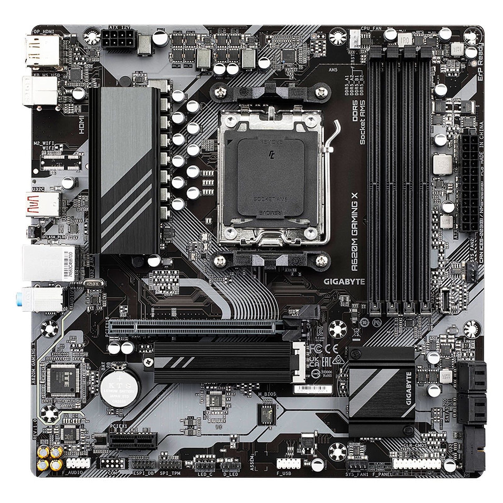 Gigabyte A620M GAMING X - OVERCLOCK Computer