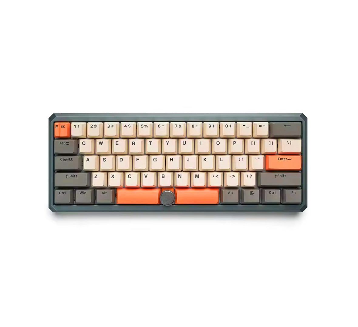 OVERCLOCK MECHTRON MT61K Mechanical Keyboard 60% Layout with Analogic Knob - OVERCLOCK Computer