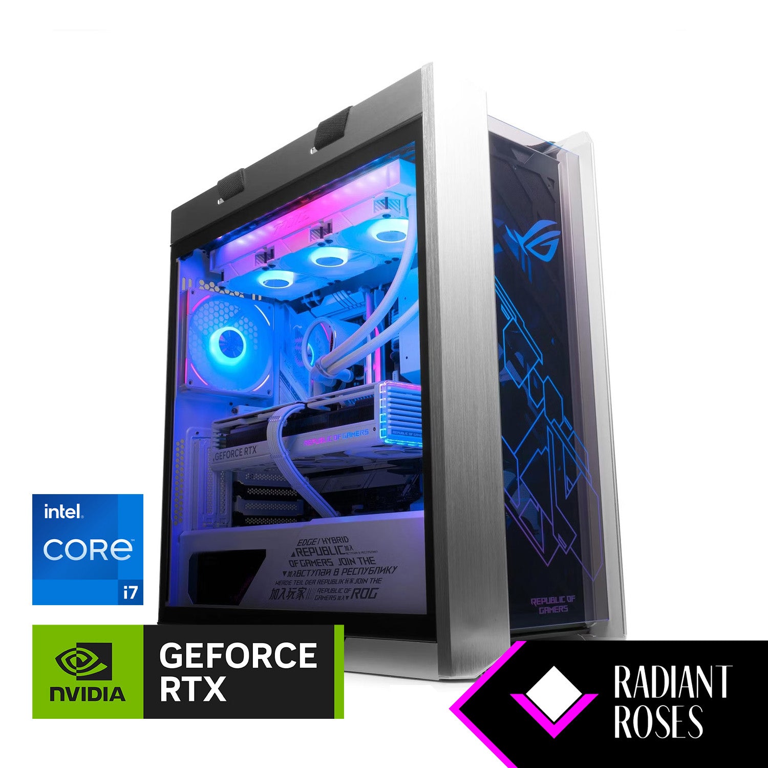 OVERCLOCK Radiant Boss 7 - Intel Core i7 13700kf, 32 Go DDR5 5200 MHz, 1 To, Nvidia RTX 4080 16 Go GDDR6X, Win 11 Pro 