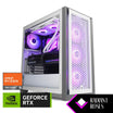 OVERCLOCK WhiteRose 5 - PC Gaming AMD Ryzen 5 7600, 16gb ddr5 4800mhz, 1tb, Nvidia RTX 4070 Ti 8g gddr6, Win 11 Pro - OVERCLOCK Computer