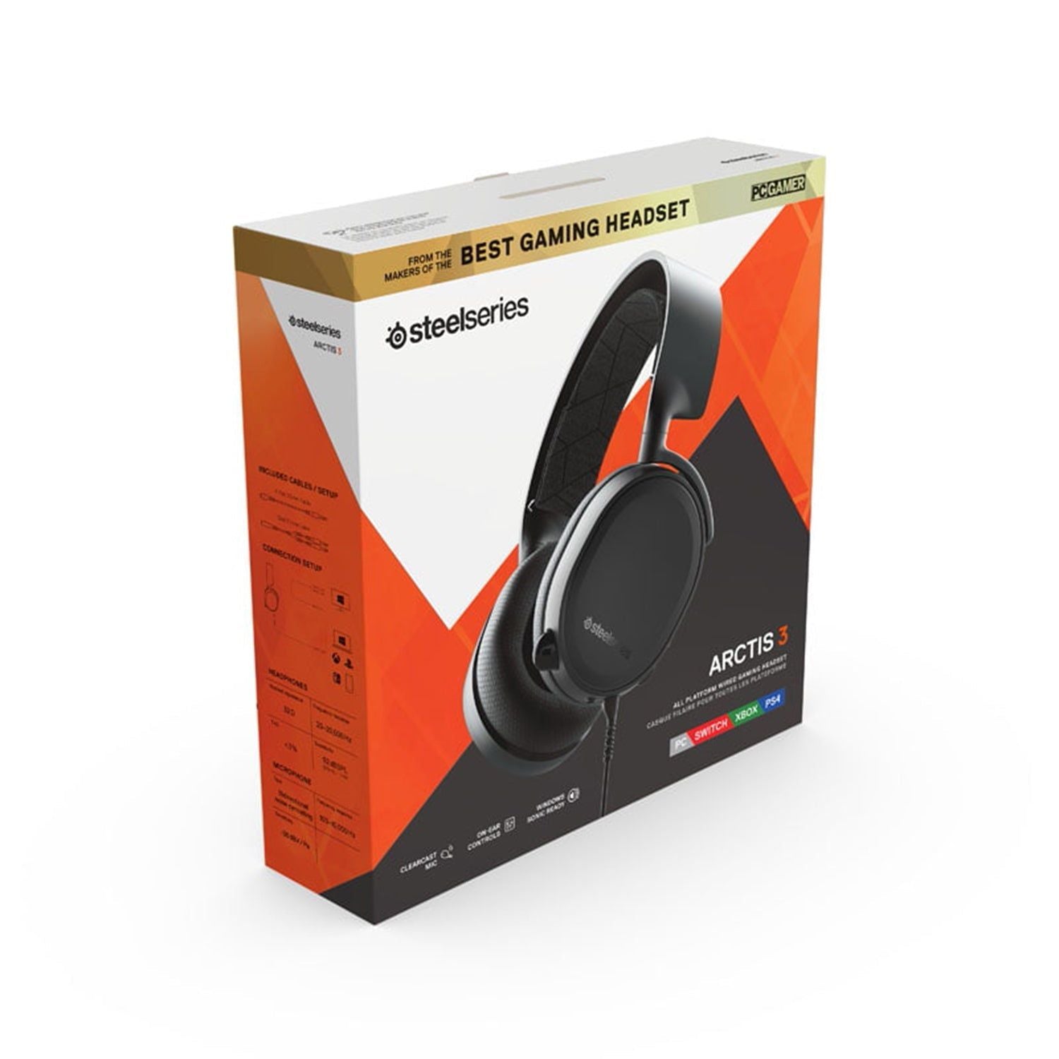 Steelseries Arctis 3 7.1 Surround Gaming Headset - OVERCLOCK Computer