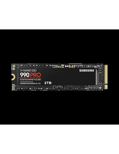 SAMSUNG SSD 990 PRO 2TB MZ-V9P2T0CW PCIe 4x4 NVME R/W 7400/6900 HEATSINK (S