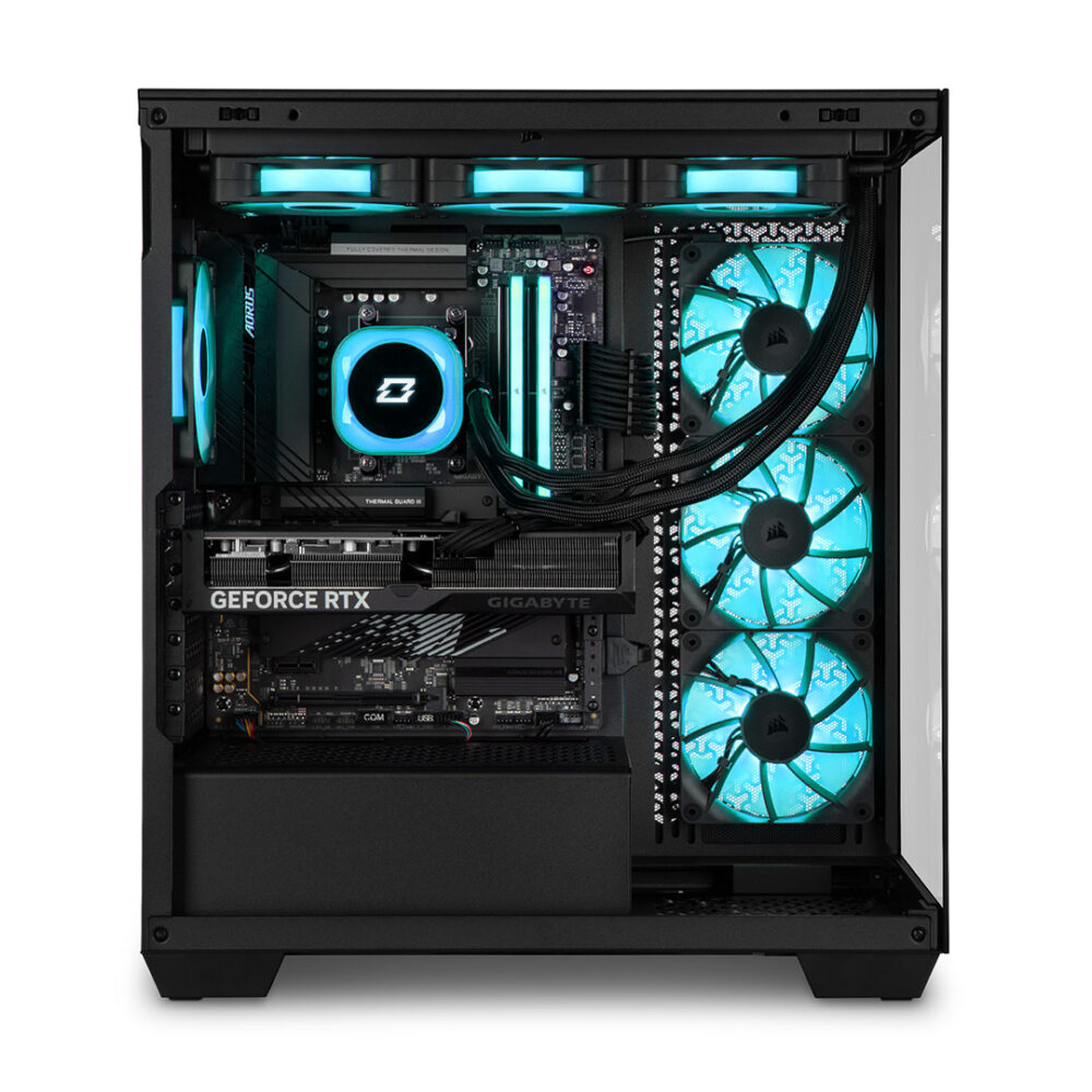 OVERCLOCK AeroCore - PC Gaming AMD Ryzen 5 7600X, 16gb ddr5 5200mhz, 1tb, RTX 4070 12GB GDDR6X, Win 11 Pro - immagine 2