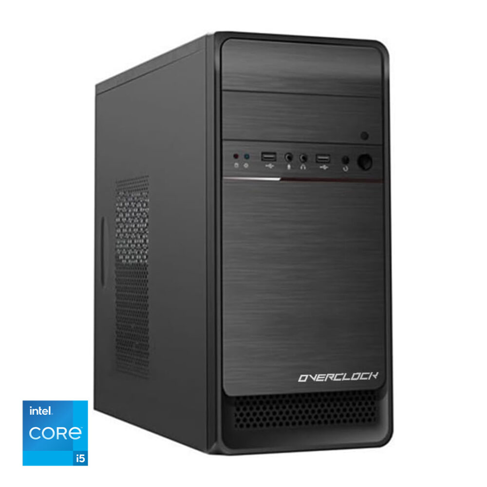 OVERCLOCK Office+ 3 - PC Desktop Intel Core i3 12100, 16gb ddr4 2666mhz, 512gb, Grafica UHD 730, Win 11 Pro