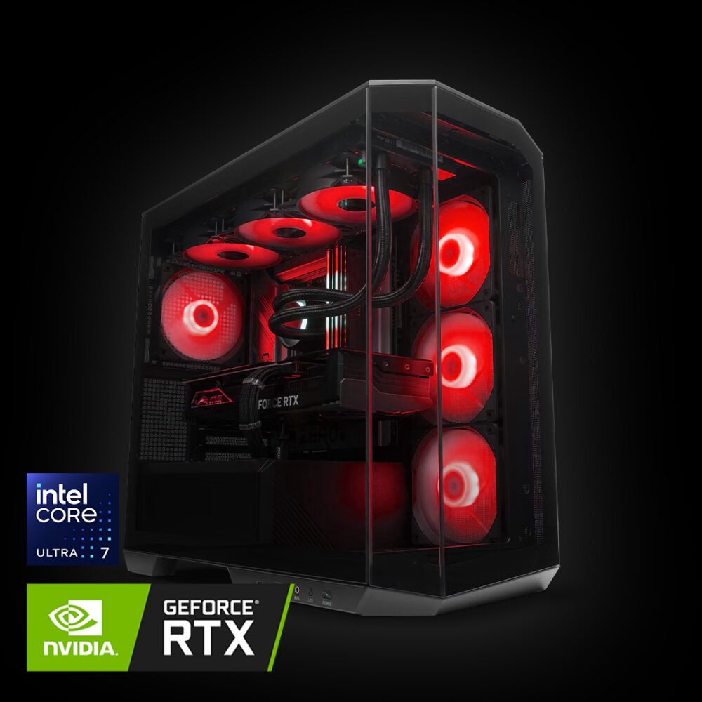 OVERCLOCK PowerStation 7 - PC Gaming Intel Core Ultra 7 265KF, 32gb ddr5 6000mhz, 1tb, RTX 5080 16g gddr7, Windows 11 Pro