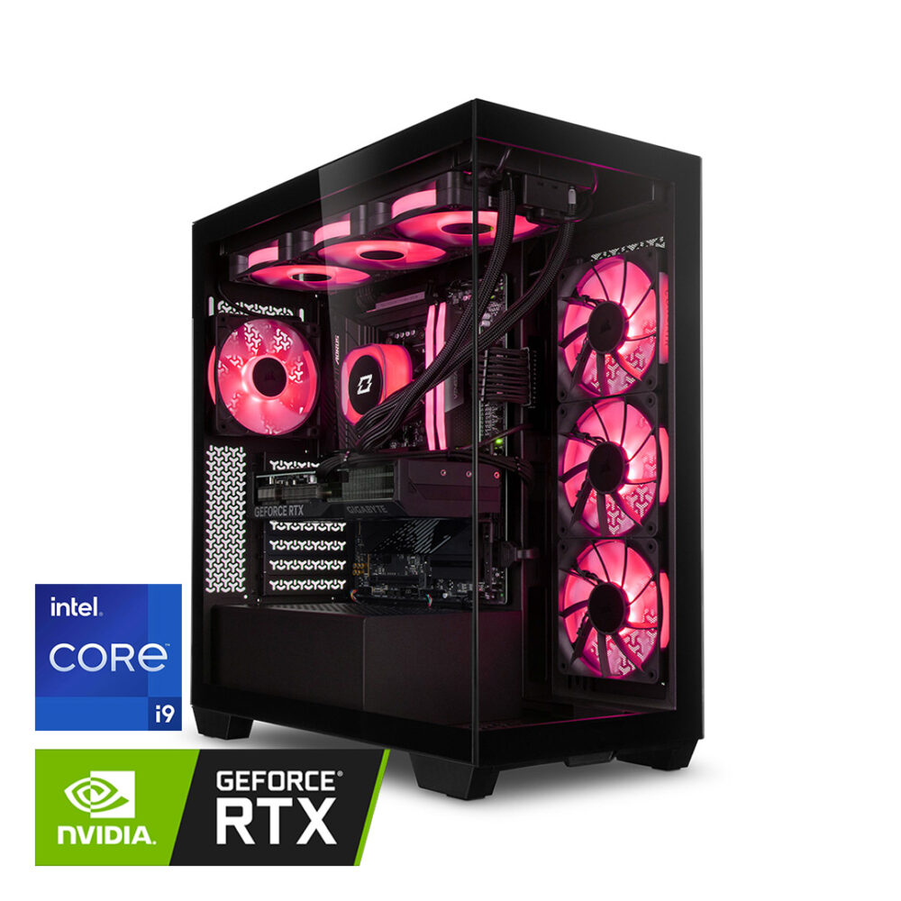 OVERCLOCK AeroCore – PC Gaming Intel Core i9 14900K, 32gb ddr5 6000mhz, 1tb, RTX 4070 12GB GDDR6X, Win 11 Pro