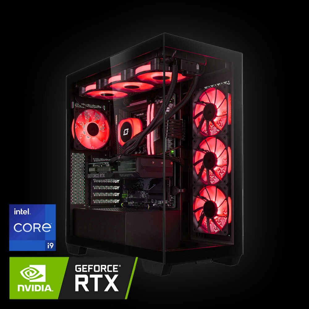 OVERCLOCK AeroCore – PC Gaming Intel Core i9 14900K, 32gb ddr5 6000mhz, 1tb, RTX 5070 12GB GDDR7, Win 11 Pro