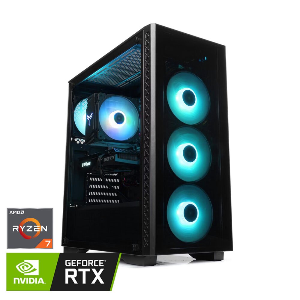 OVERCLOCK Alpine – PC Gaming AMD Ryzen 7 5700X3D, 32gb ddr4 3600mhz, 1tb, RTX 4060 8GB GDDR6, Windows 11 Pro