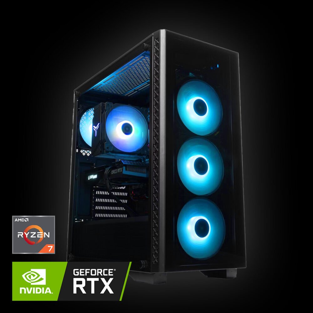 OVERCLOCK Alpine – PC Gaming AMD Ryzen 7 5700X3D, 32gb ddr4 3600mhz, 1tb, RTX 4060 8GB GDDR6, Windows 11 Pro