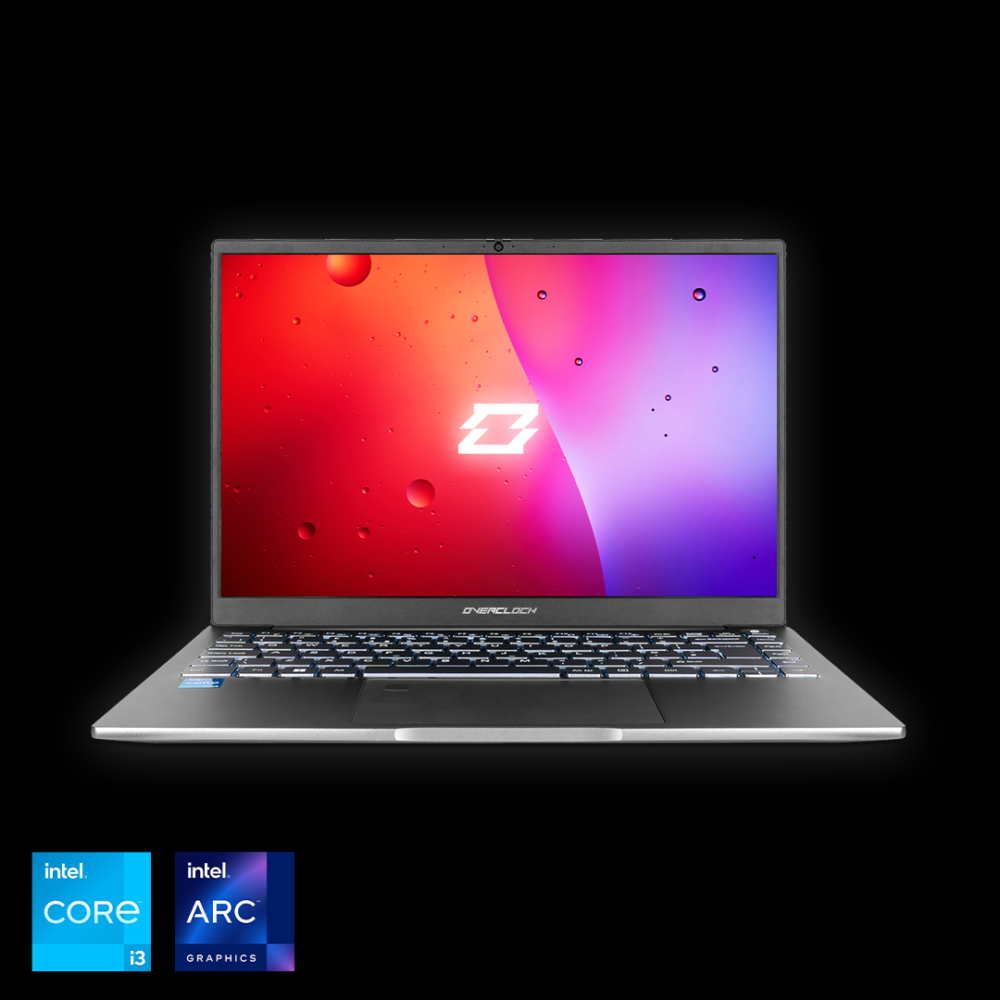 OVERCLOCK Airbook 14 - Intel Core i3 1315U 6 Core, 14" FHD+ LED 1920x1200, Intel Iris XE Graphics, Windows 11 Pro
