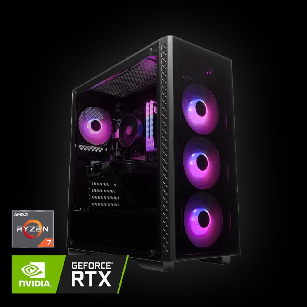 OVERCLOCK Alpine – PC Gaming AMD Ryzen 7 5700X3D, 32gb ddr5 5200mhz, 1tb, RTX 5060 Ti 8GB GDDR7, Windows 11 Pro