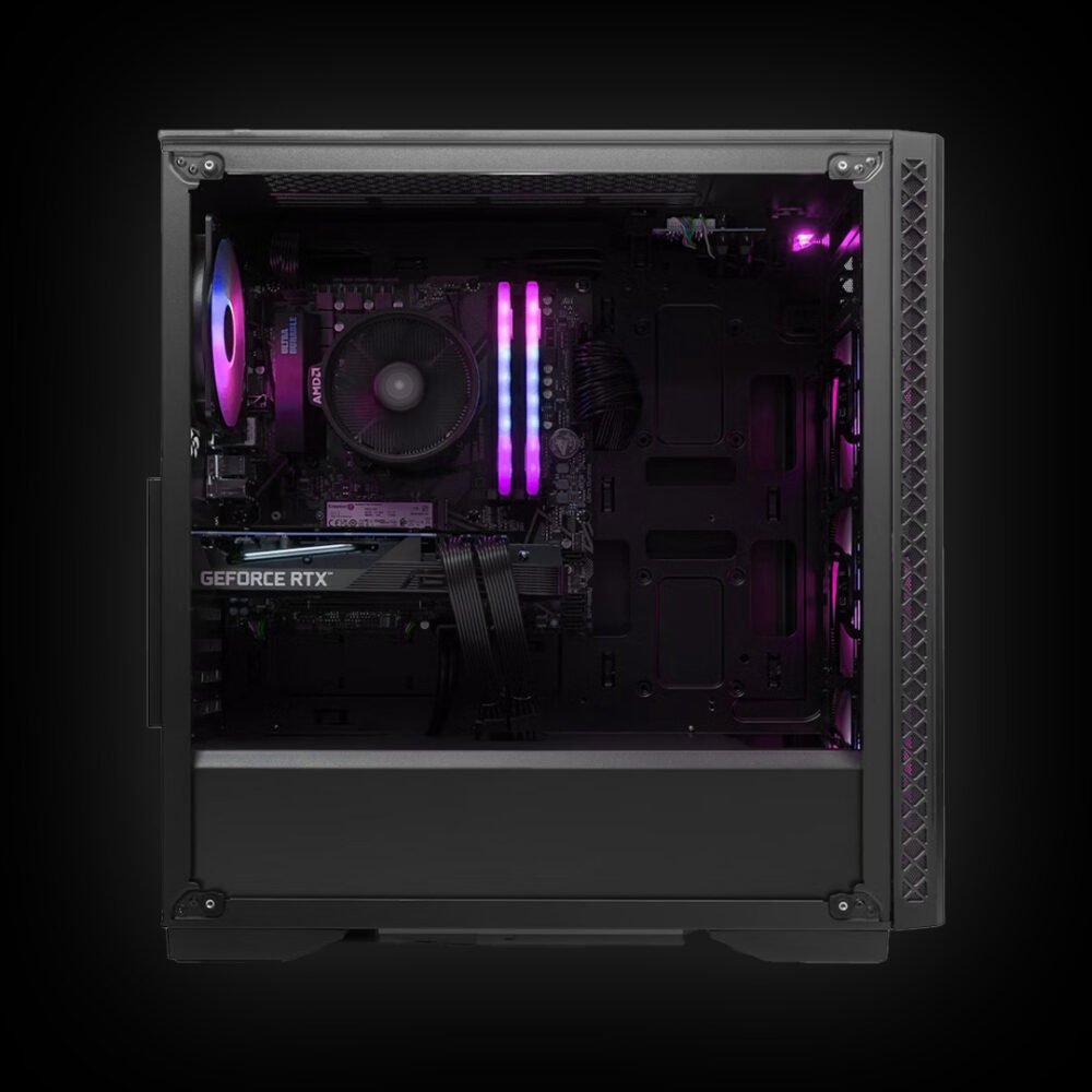 OVERCLOCK Alpine – PC Gaming AMD Ryzen 7 5700X3D, 32gb ddr5 5200mhz, 1tb, RTX 5060 Ti 8GB GDDR7, Windows 11 Pro - immagine 2