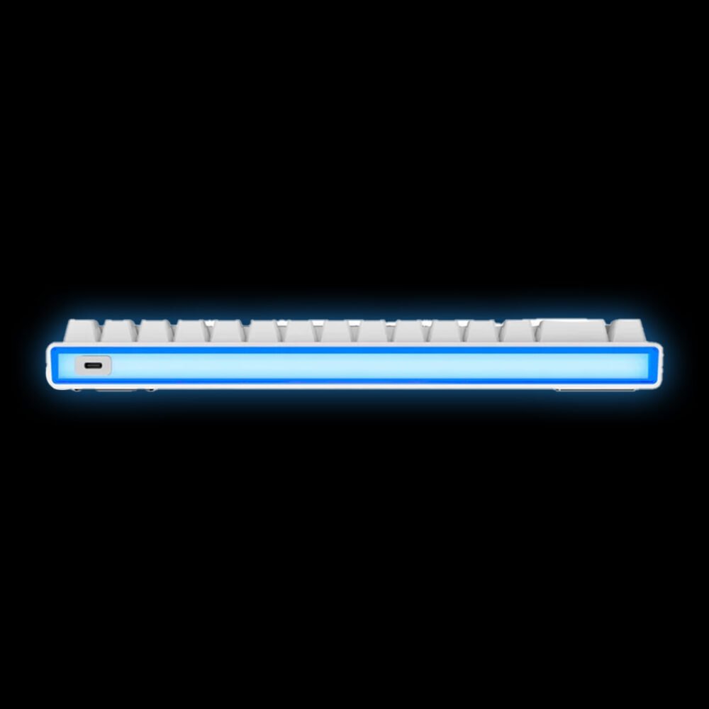 MCHOSE Ace 68 Air Hall Effect Magnetic Switch Gaming Keyboard Snow White - Image 2