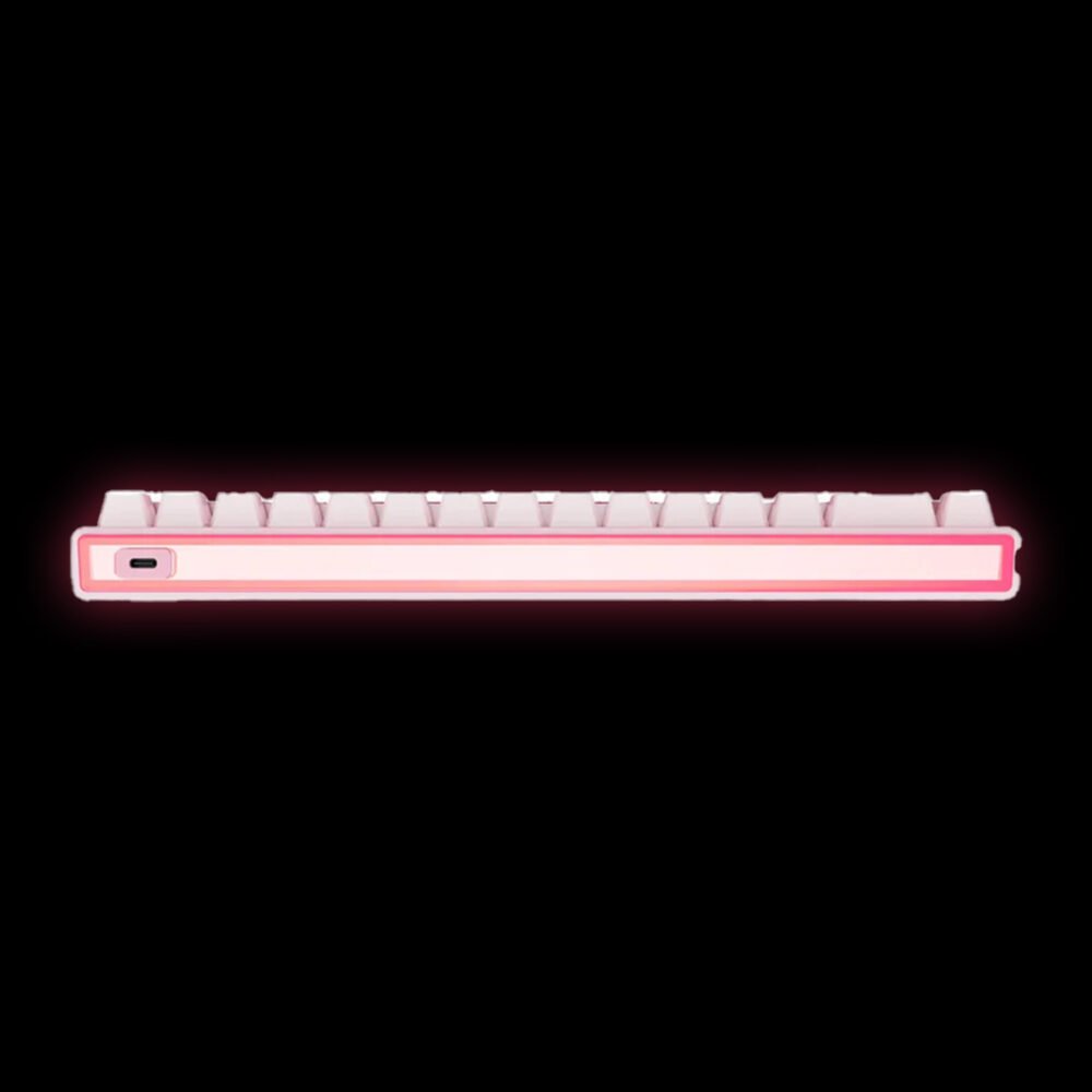 MCHOSE Ace 68 Air Hall Effect Magnetic Switch Gaming Keyboard Peach Gradient - immagine 2